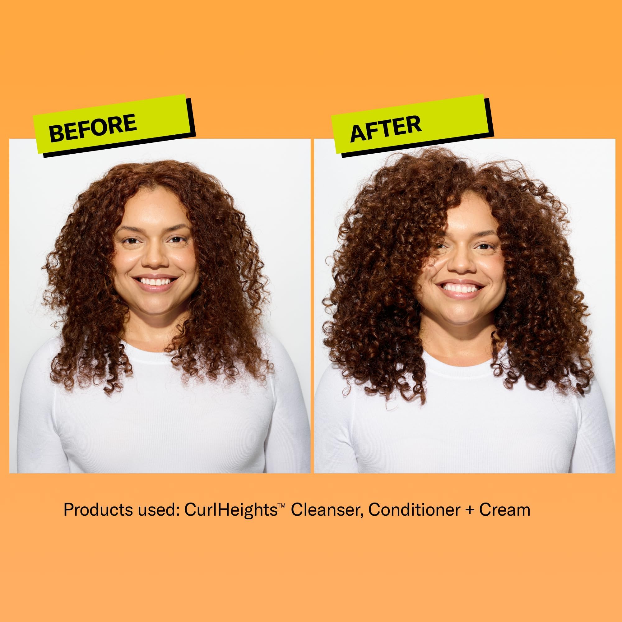 DevaCurl CurlHeights: aplicación en rizos húmedos, distribución uniforme para mayor cuerpo.