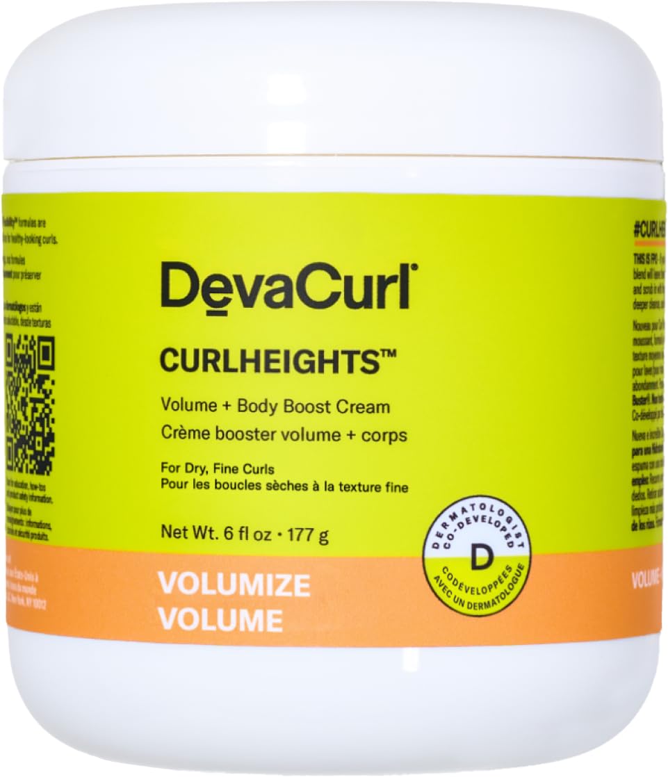 DevaCurl CurlHeights: bote vertido, facilita la aplicación para obtener volumen inicial.