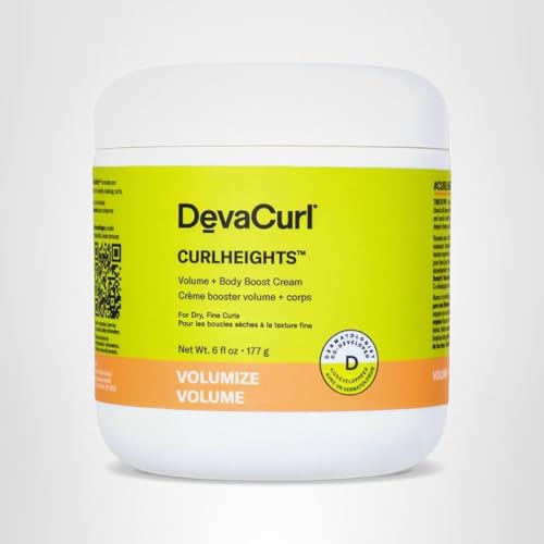 DevaCurl CurlHeights: resultado volumen, cabello con movimiento y plenitud.
