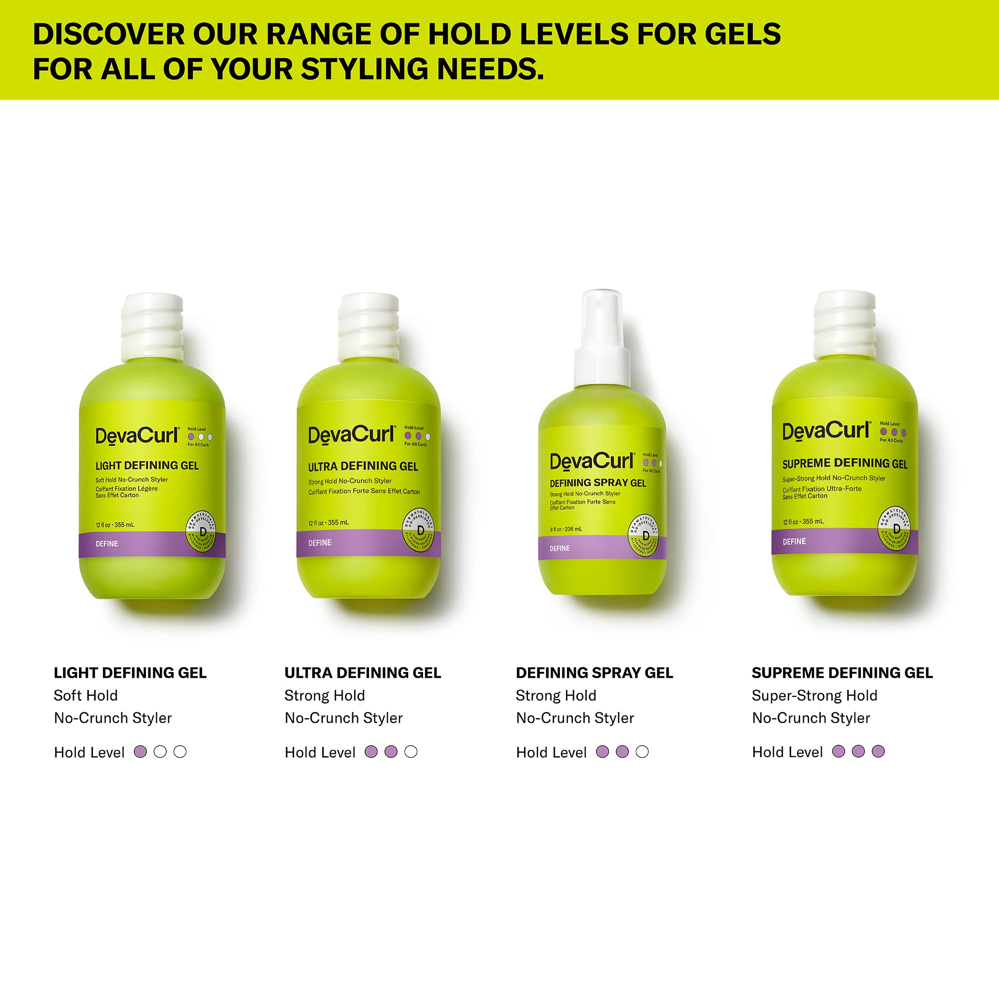 DevaCurl Gel Definición Ultra: brillo intensificado en rizos definidos