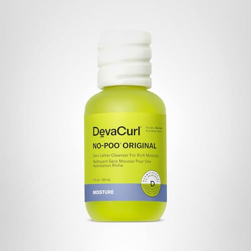 DevaCurl No-Poo Original, envase práctico para uso diario sin residuos.