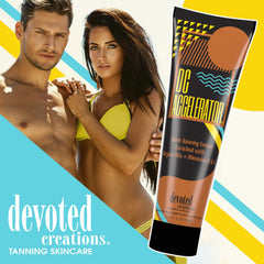 Complejo potenciador bronce, DC Accelerator, mejora la penetración UV para un bronceado profundo