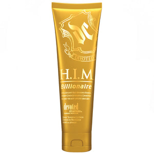 Devoted Creations H.I.M Billonario loción bronceadora oscura muestra tono profundo