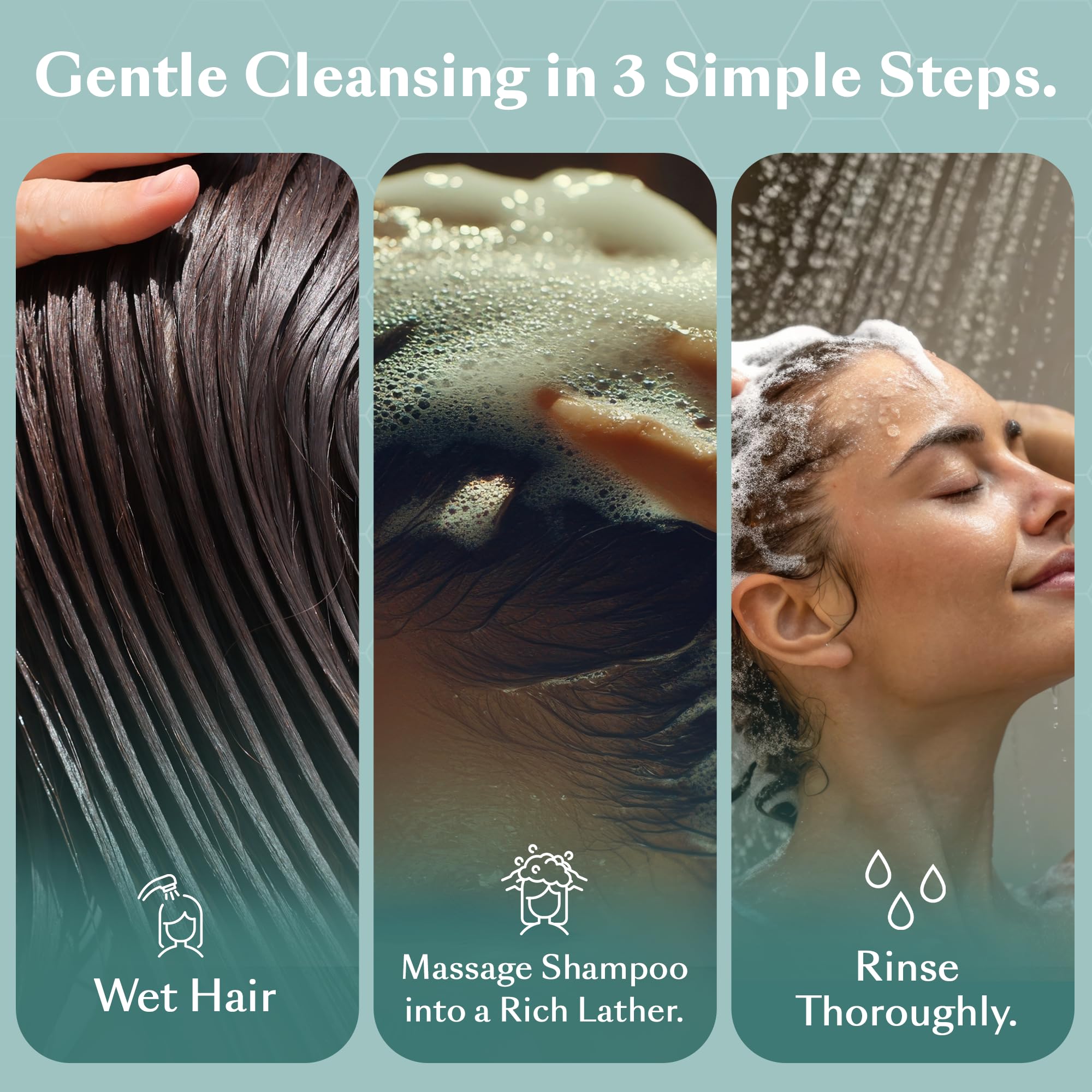 DHS Clear Shampoo para piel sensible, sin irritantes y sin fragancias.