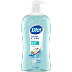 Dial Cuidado Corporal botella de Agua de Coco para ducha vigorizante
