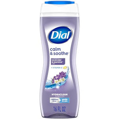 Textura cremosa de Dial gel ducha, suave para piel sensible.
