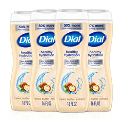 Dial Hidratación Saludable: botella de gel de ducha para piel suave tras la ducha