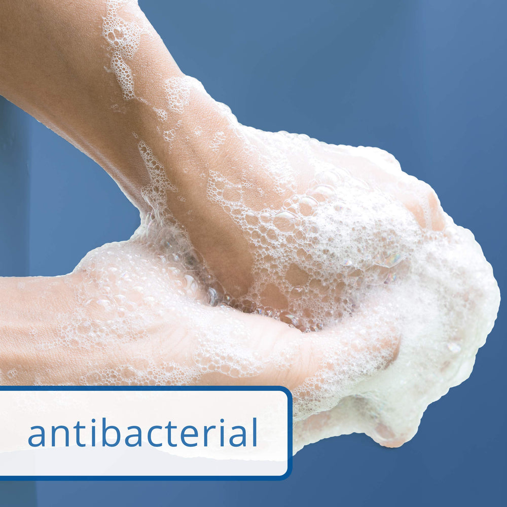 Dial jabon antibacterial desodorante, aroma Primavera, deja sensación de limpieza sin resecar la piel.
