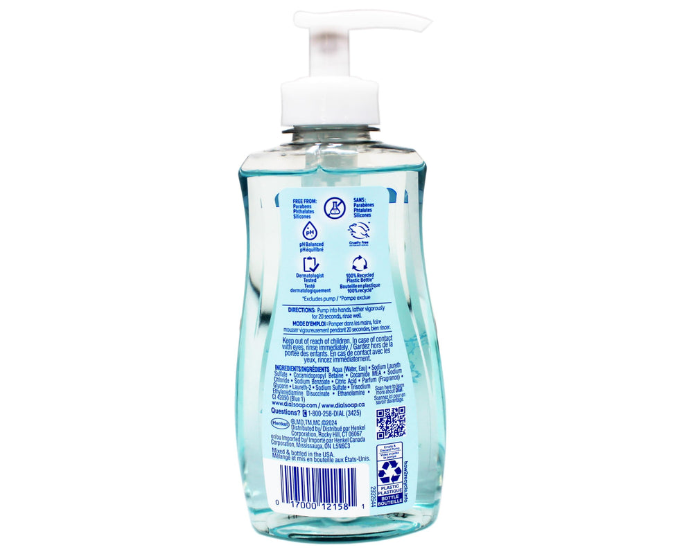 Dial jabón coco mango, etiqueta atractiva que sugiere aroma tropical.