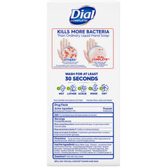 Dial Jabón de manos espumoso antibacteriano, paquete de 6, pera fresca para toda la familia.