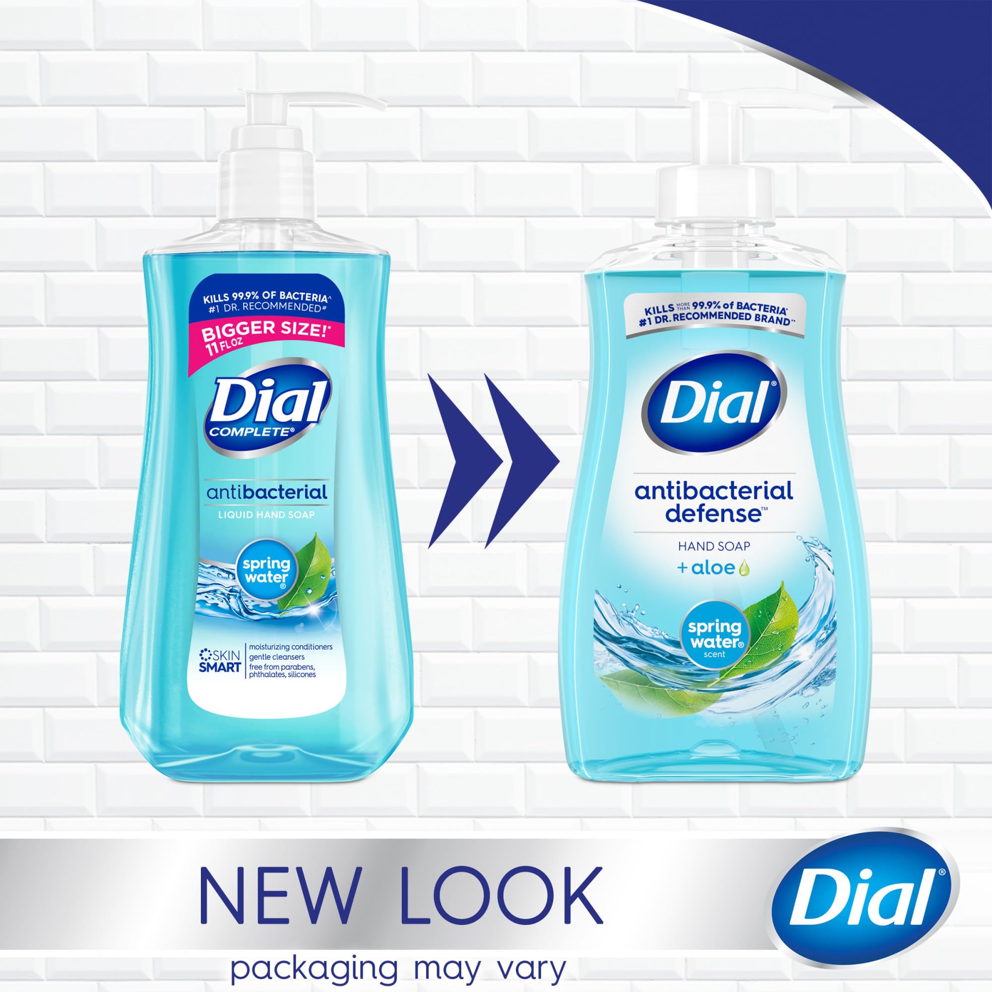 Dial probado dermatológicamente para uso diario.