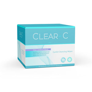 Diamond Wipes: toallitas para párpados prehumectadas, limpieza suave diaria.