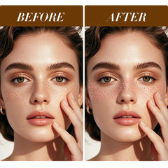Diesetsr Freckles temporales resistentes al agua para fiestas.