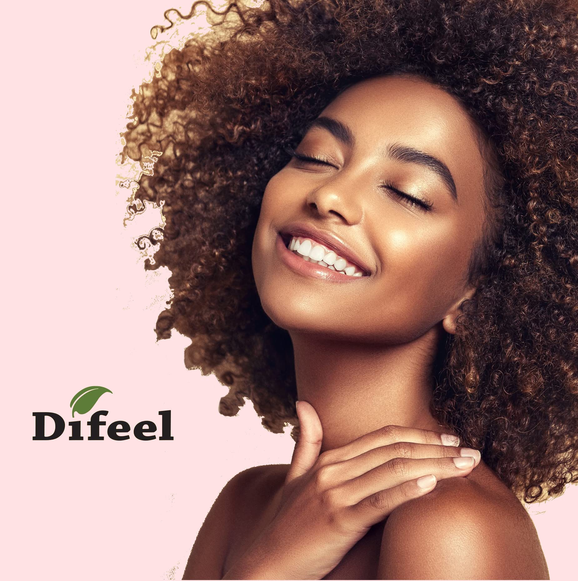 Difeel Aceite de Jojoba con cuentagotas facilita la aplicación sin residuos.