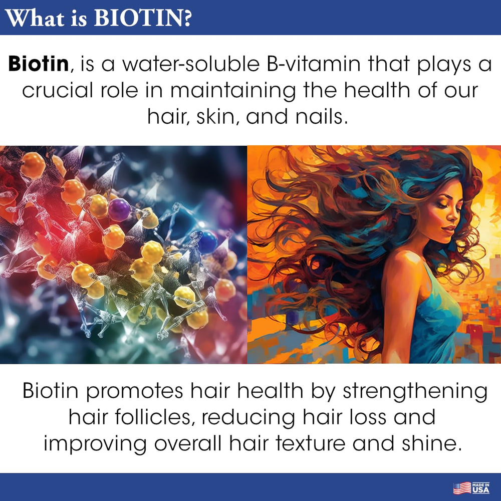 Difeel Biotina aceite capilar para crecimiento potencial del cabello.