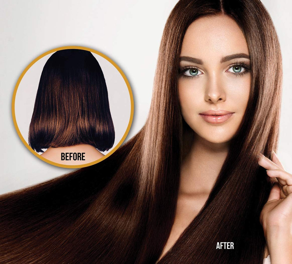 Difeel biotina fortalece el cabello al usarlo como tratamiento capilar.