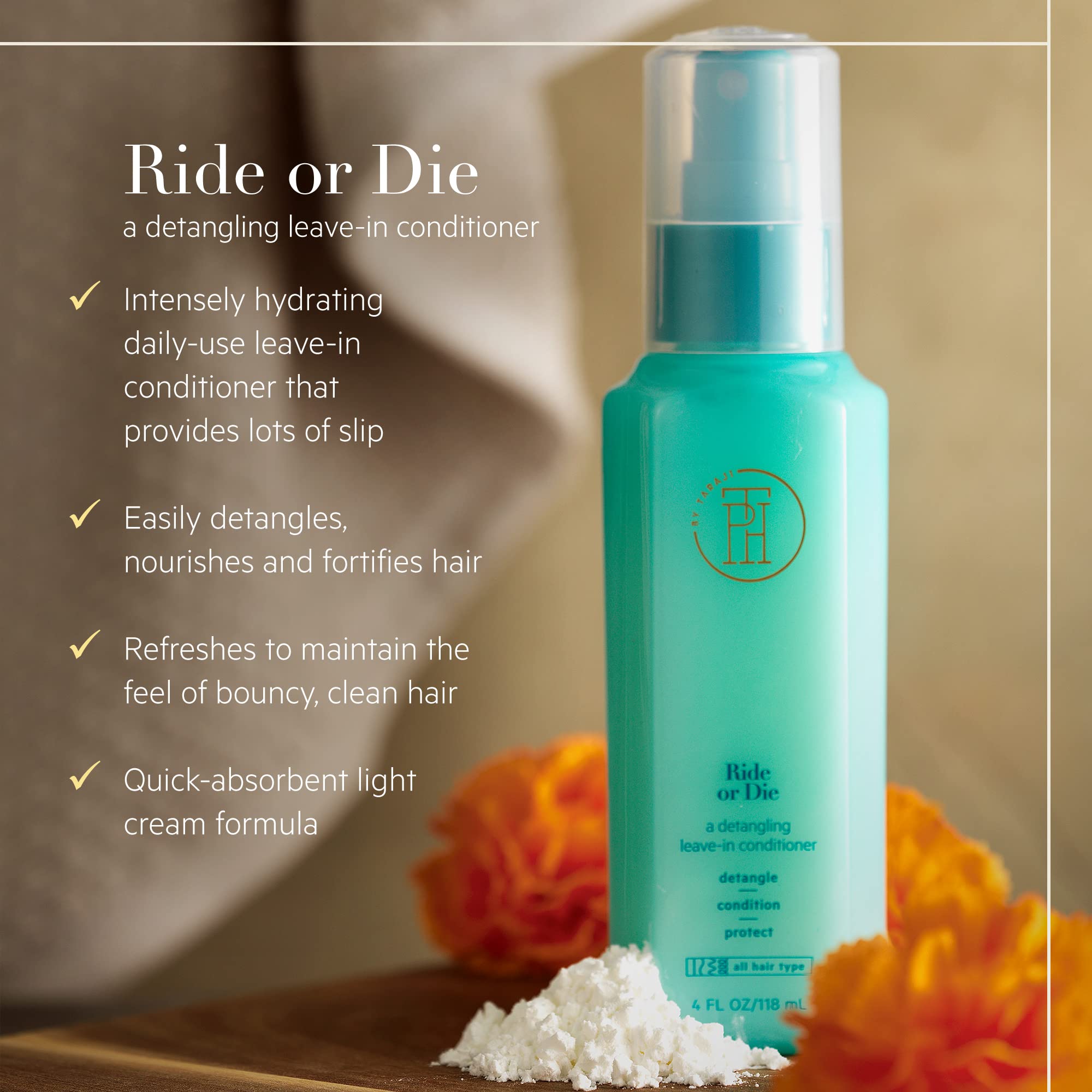 DIKAYI TPH Taraji Ride or Die: hidratación duradera para el cabello.