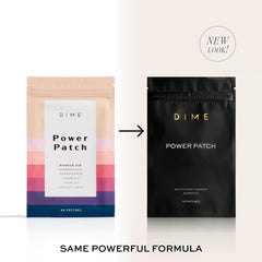 Parche de DIME con vitamina A para apoyar la piel