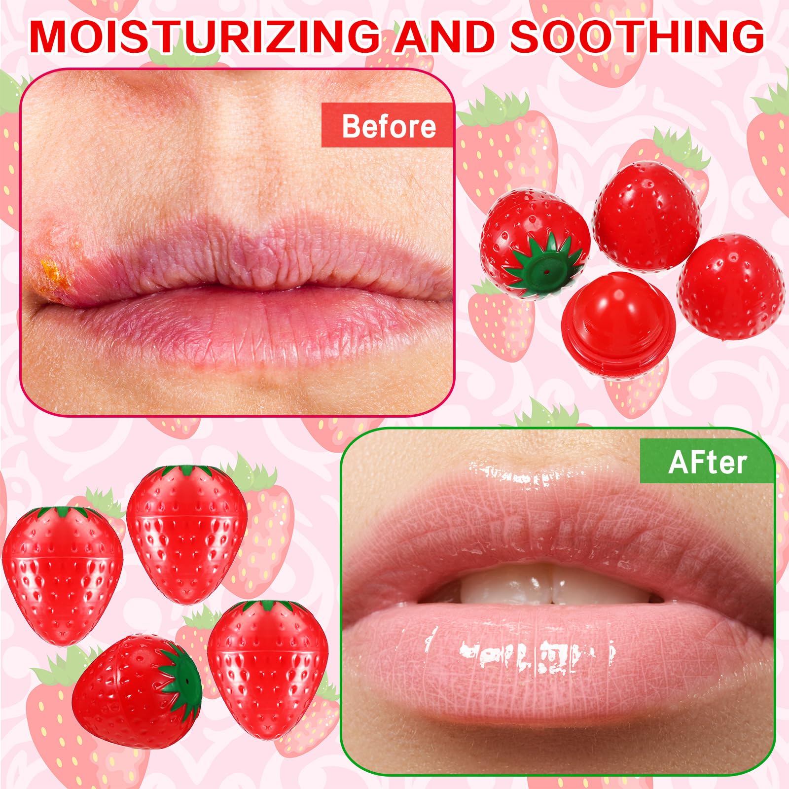 Dimsile bálsamo labial fresa, regalo perfecto para San Valentín.