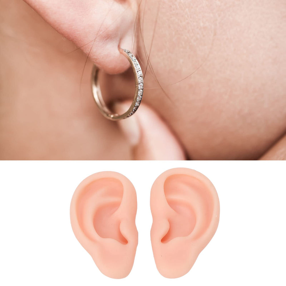 Dioche ensayo de piercing en oreja silicona para enseñanza