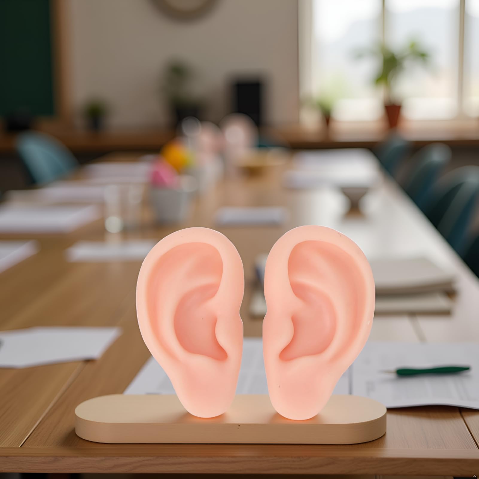 Dioche oreja silicona flexible para uso repetido y aprendizaje