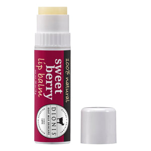 Dionis bálsamo labial con aroma a frutos dulces para labios hidratados.