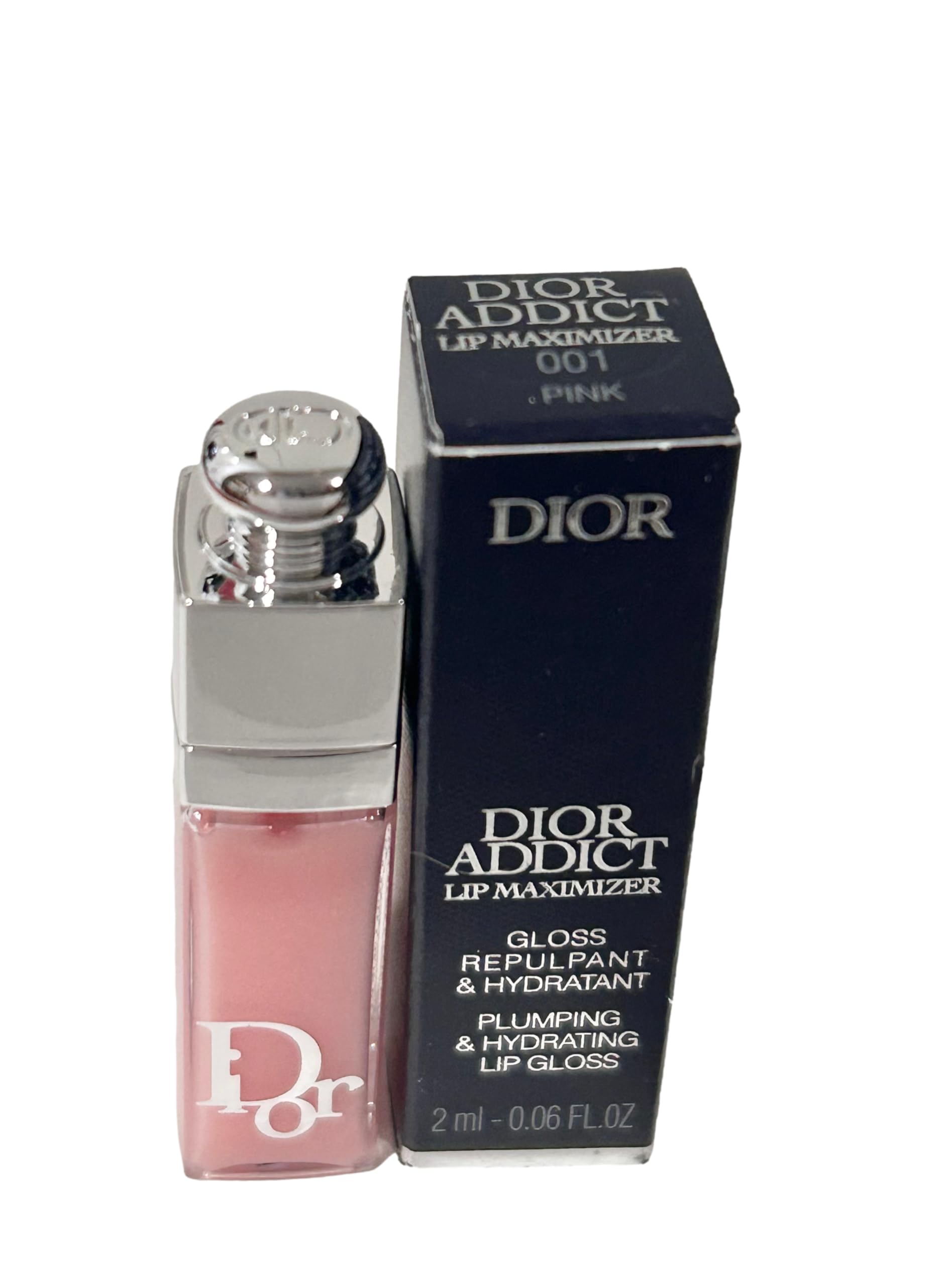 Dior Addict Lip Maximizer brillo rosado con aplicador para una aplicación precisa