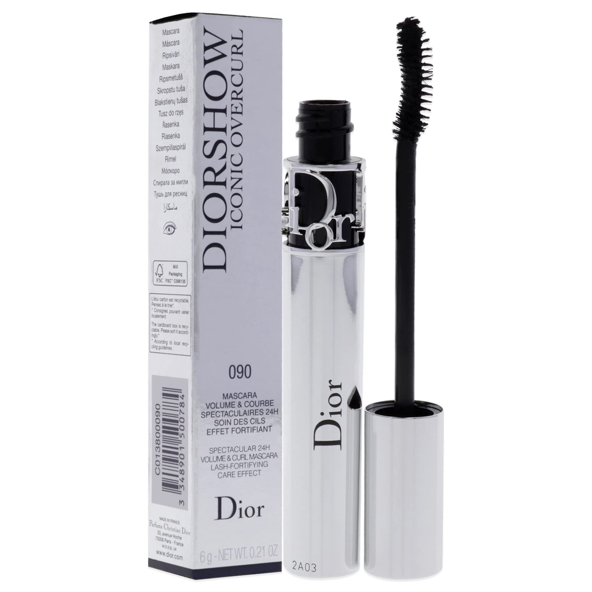 Dior Diorshow Iconic Overcurl, uso diario y duración de 24 horas.