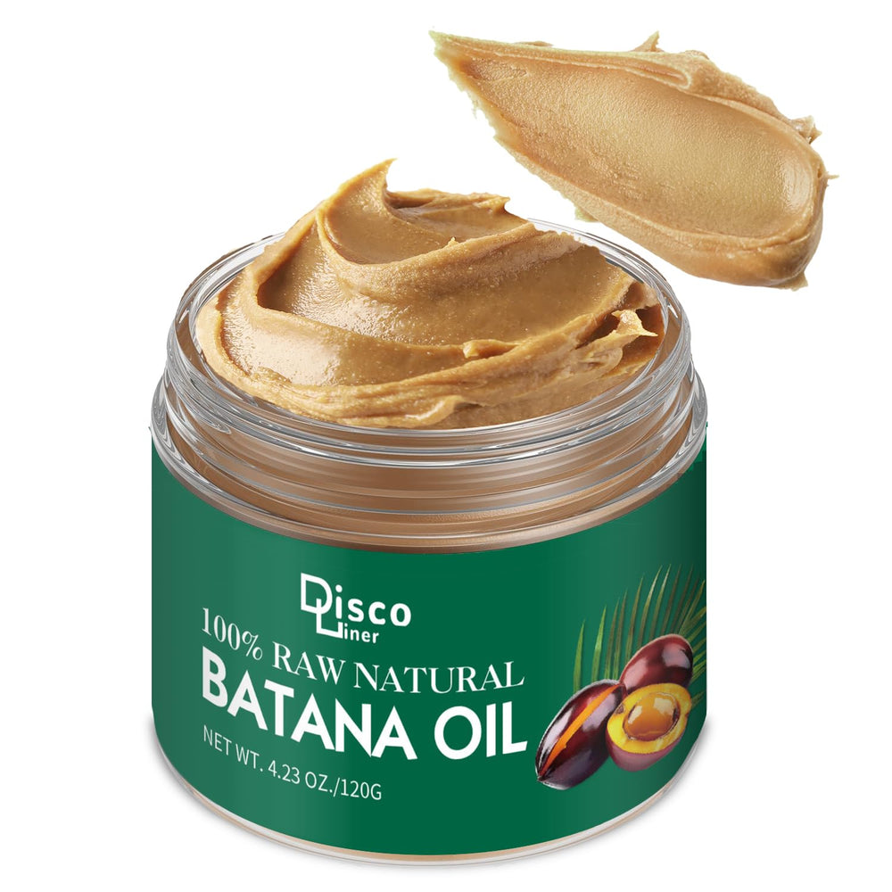 Discoliner Batana Aceite para cabello, crecimiento visible y fortaleza.