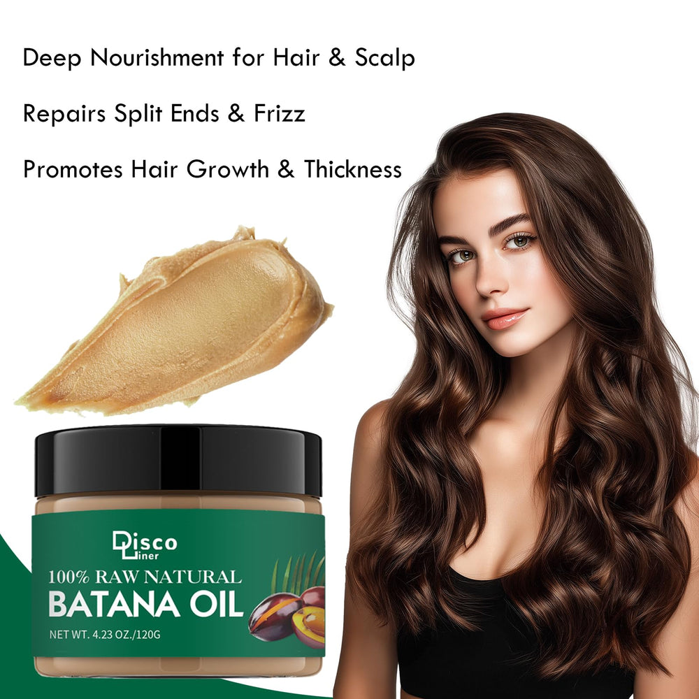 Discoliner Batana Aceite para pestañas y cejas, fortalecimiento suave nocturno.