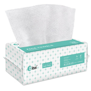 Ditoi toallas faciales desechables suaves para desmaquillar con comodidad