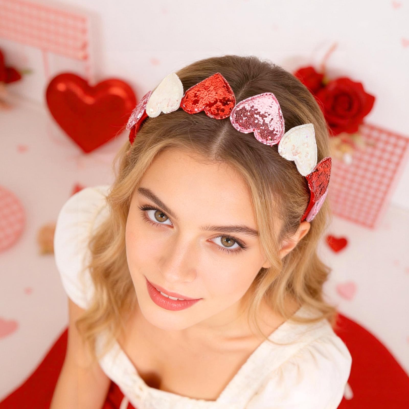 La DIUEWOW diadema para niñas y mujeres ofrece ajuste elástico cómodo.