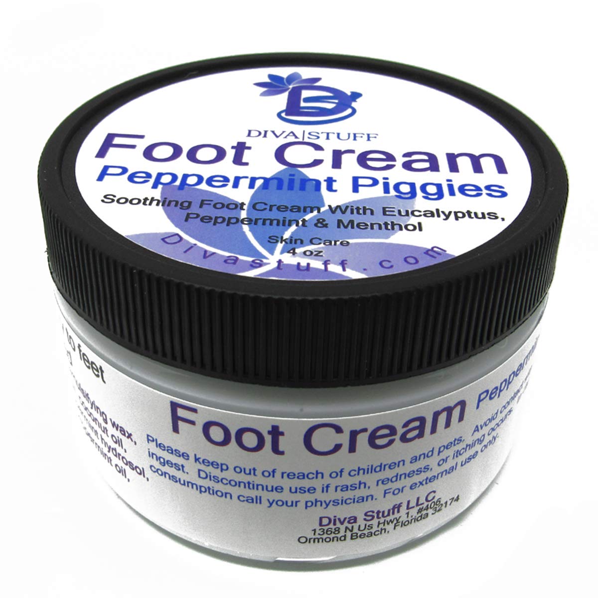 Diva Stuff crema-pies-mentol-eucalipto: alivio refrescante para pies cansados.