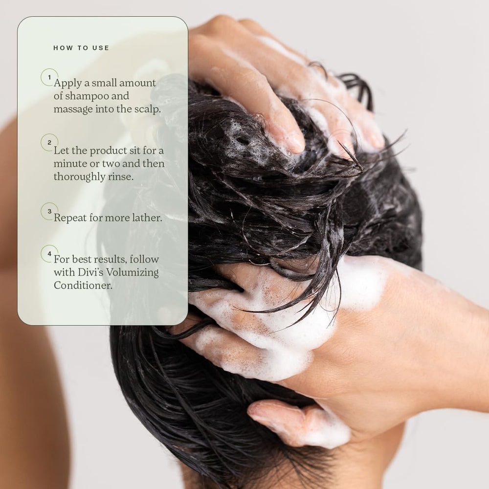 Divi acondicionador voluminizante, textura sedosa para peinado fácil.
