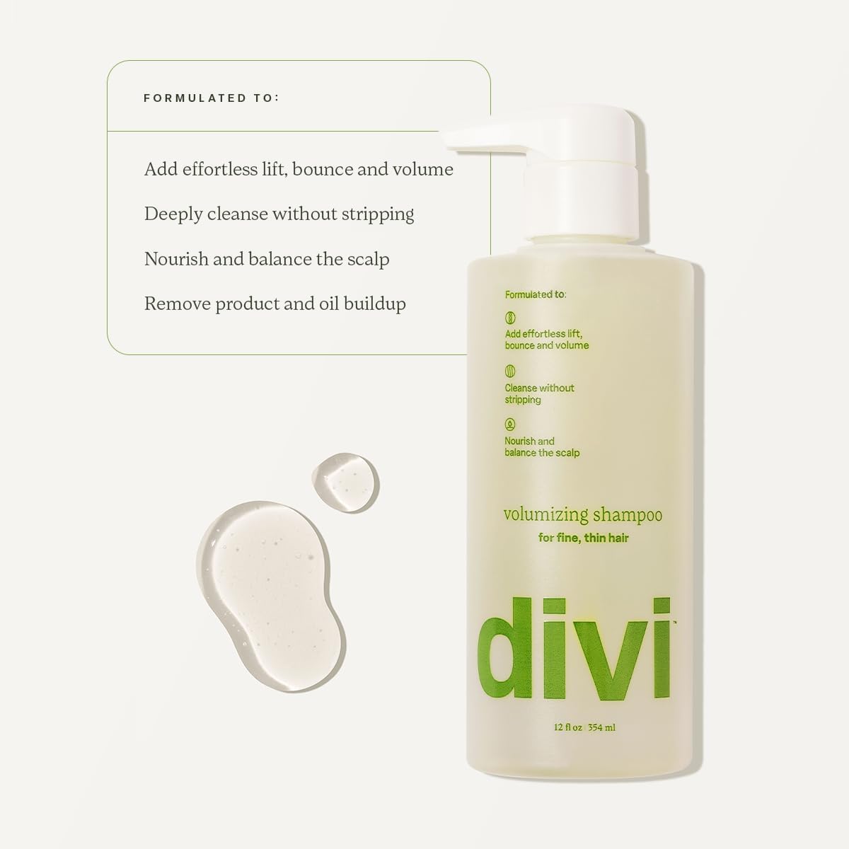Divi Voluminizador Acondicionador: cuerpo y suavidad para cabello fino.