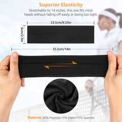 DiyJibb diadema blanca para mujer suave y transpirable durante yoga y running