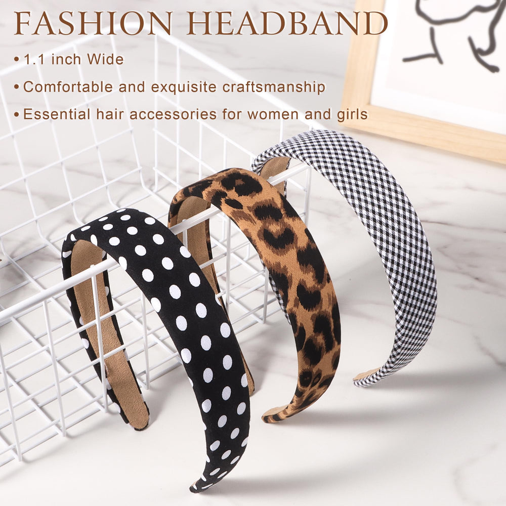 DiyJibb diademas con acolchado suave para mayor comodidad