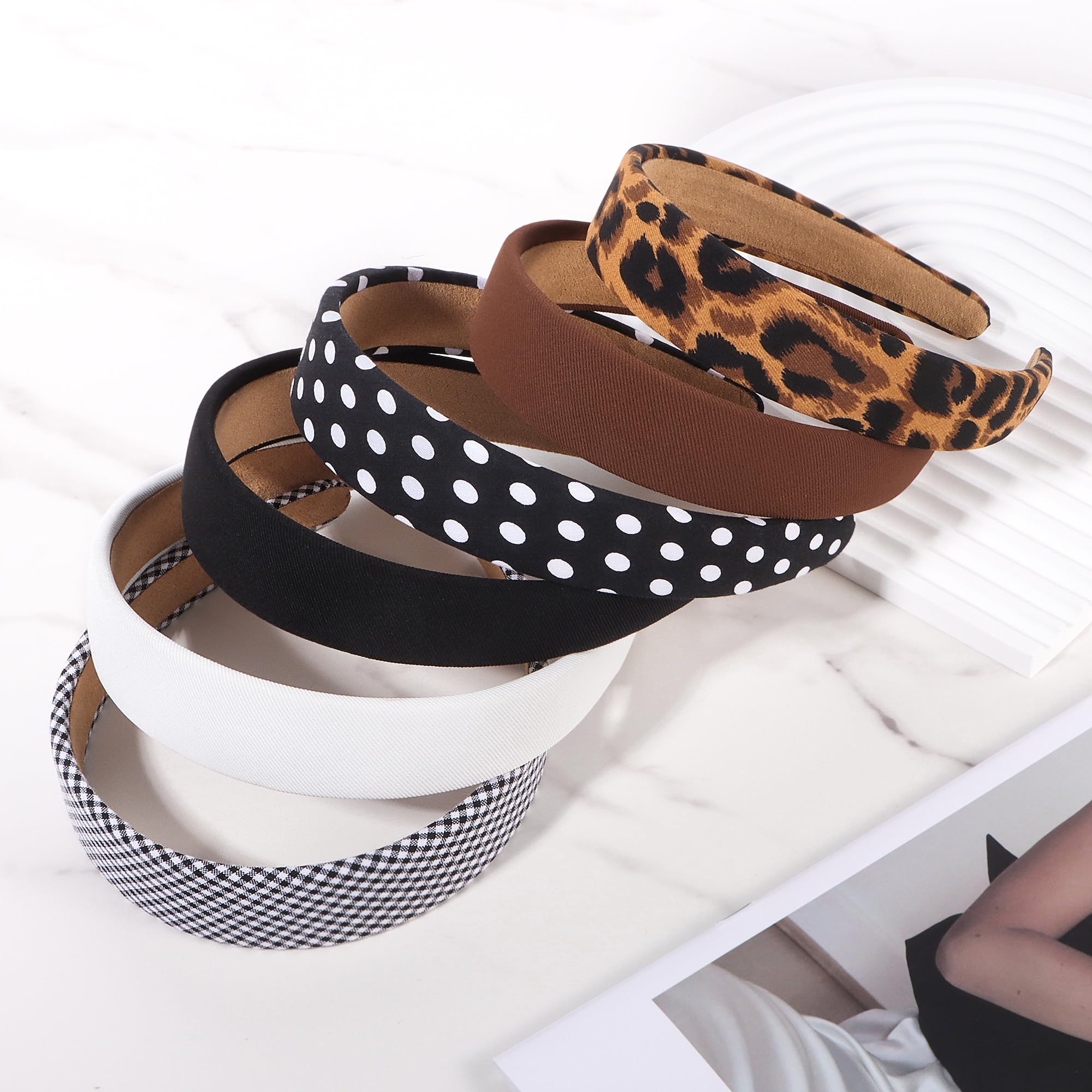 DiyJibb diademas con diseño antideslizante para peinados estables todo el día