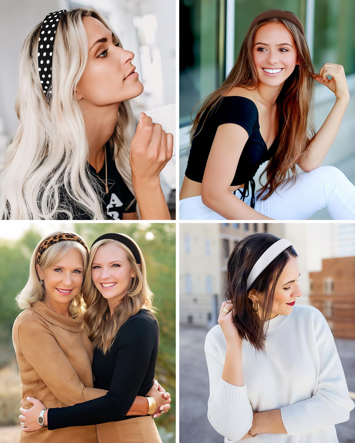DiyJibb diademas con estilo elegante y sencillo