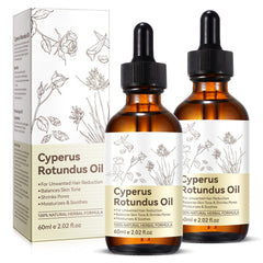 DLOMFVFQ Aceite Cyperus Rotundus en botella para cuidado diario de la piel.