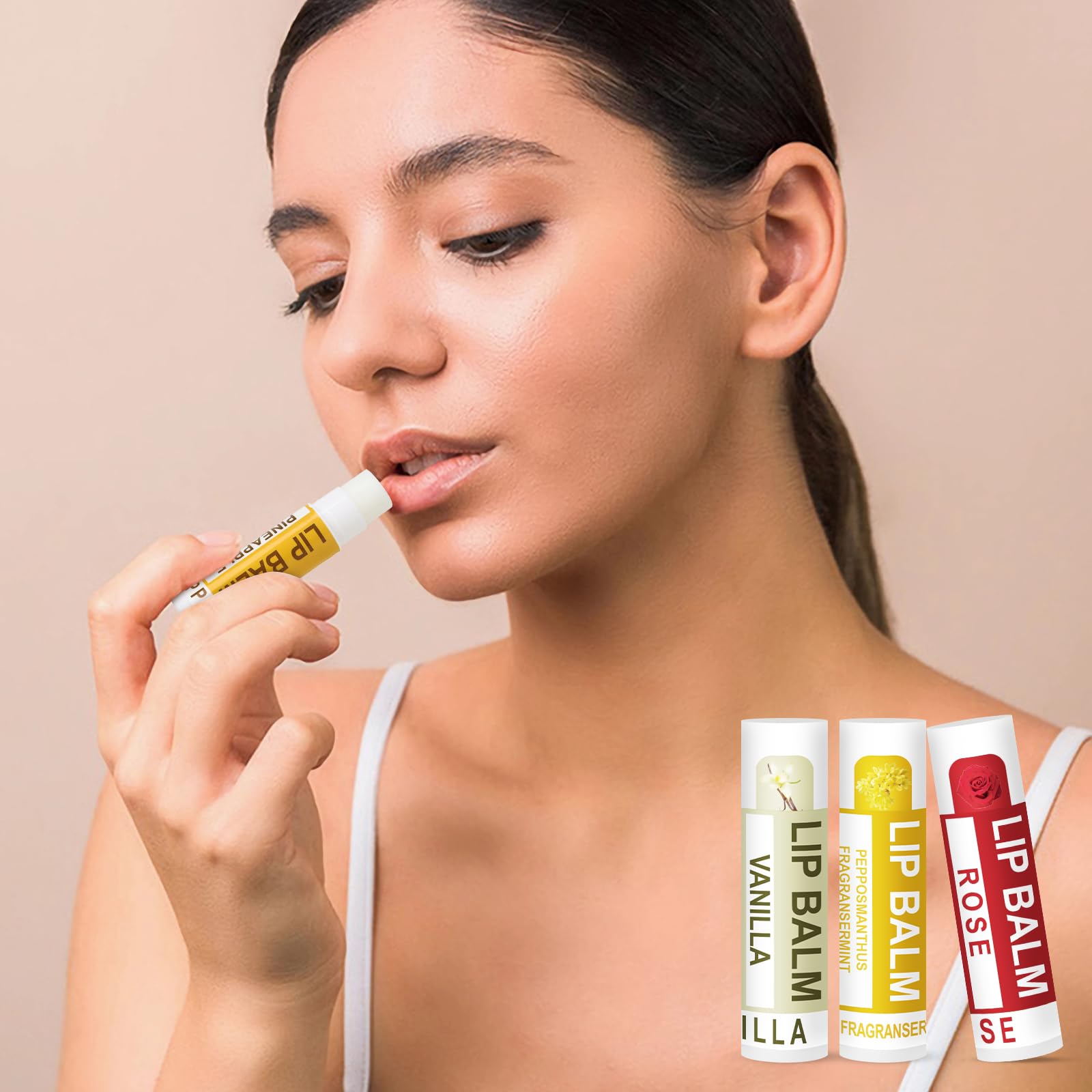DMSKY bálsamo labial, 12 sabores para cada momento.