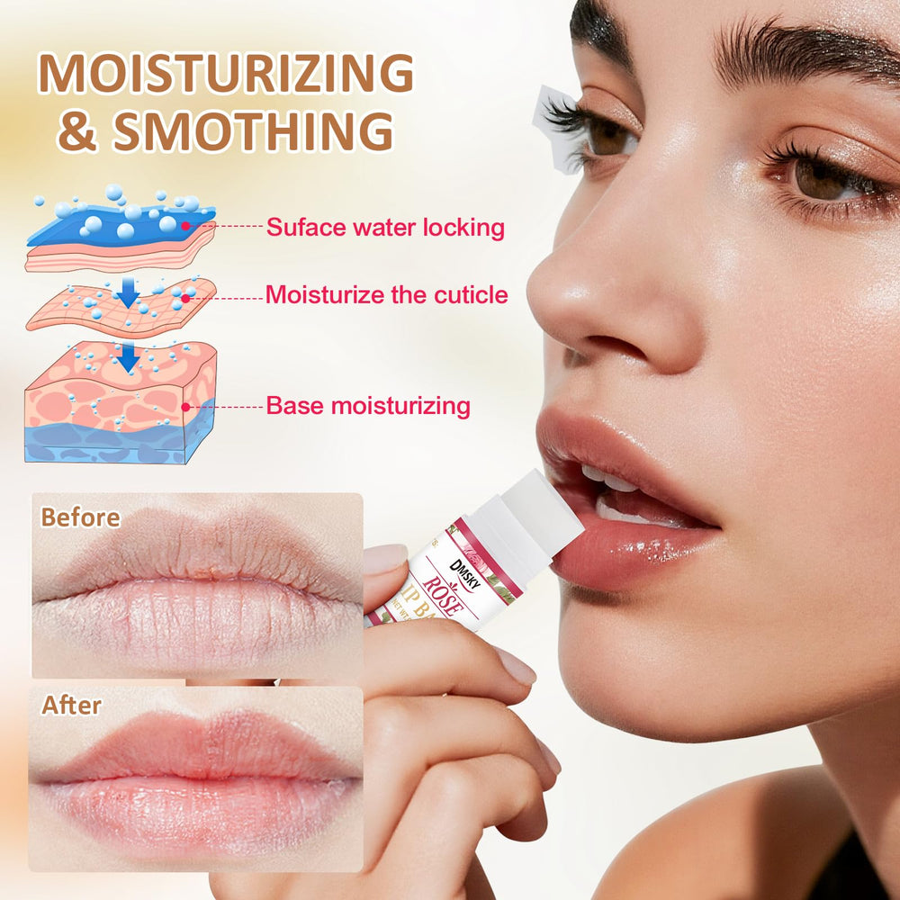Bálsamo labial DMSKY mini Coco para labios suaves