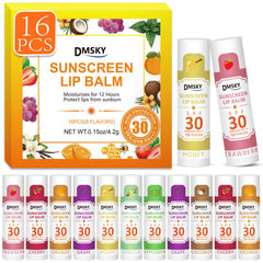 Bálsamo labial DMSKY SPF30 en tubo para protección diaria de labios