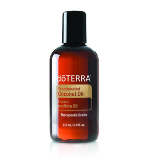 doTERRA aceite de coco fraccionado, botella para uso tópico suave y hidratación de la piel
