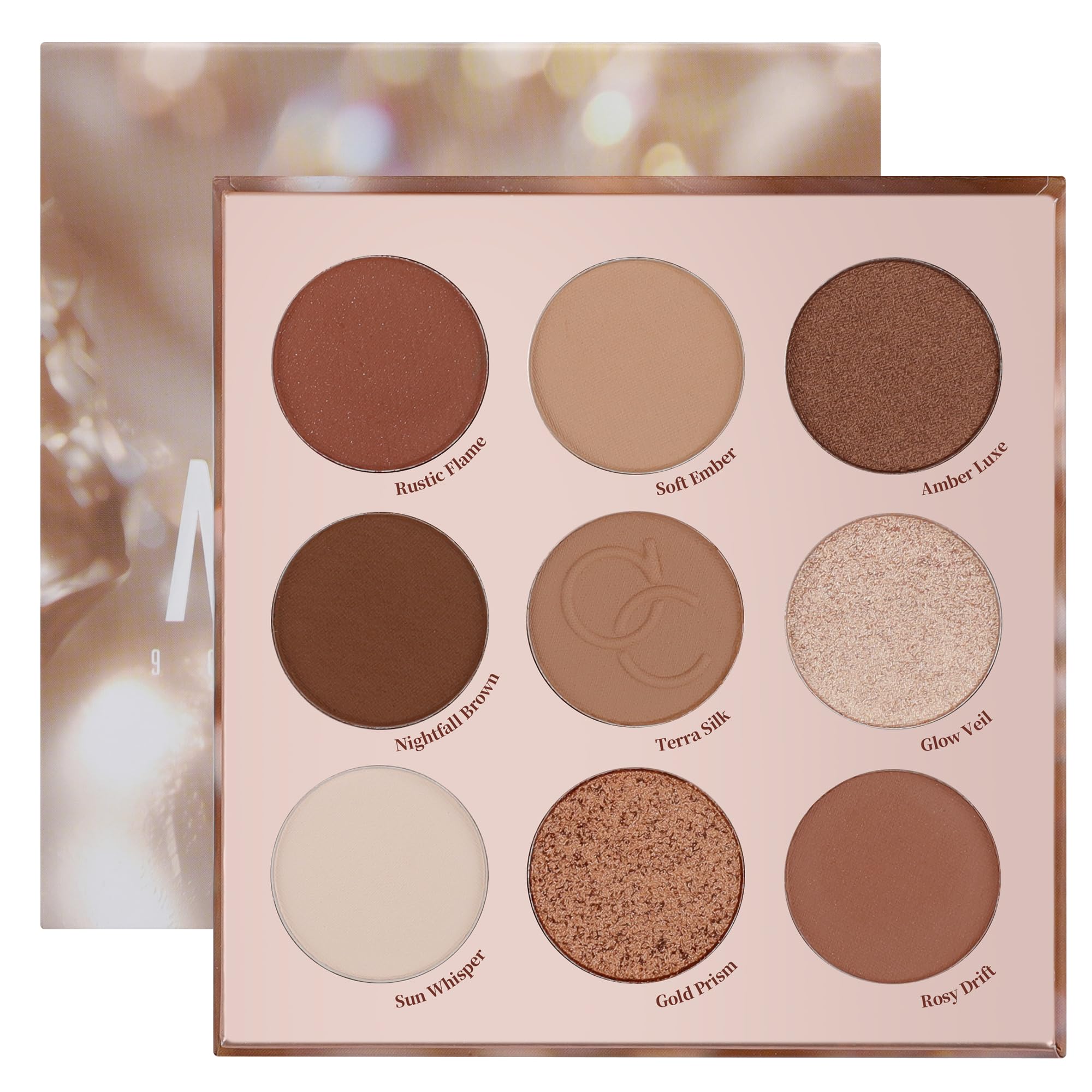 Paleta docolor Aurelia: nueve tonos cálidos para looks diarios duraderos.
