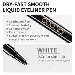 Docolor delineador impermeable para delineado tipo ala con precisión.