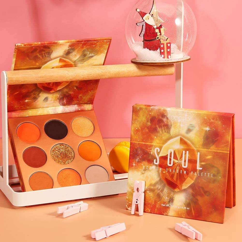 docolor paleta naranja: muestras de sombras para degradados suaves