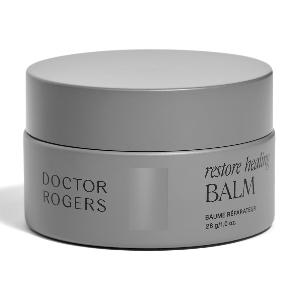 Bálsamo curativo Doctor Rogers Restore en envase 28 g para uso diario.