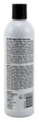 DOO GRO Loción Mega Thick: primer plano de aplicación diaria que nutre el cabello.