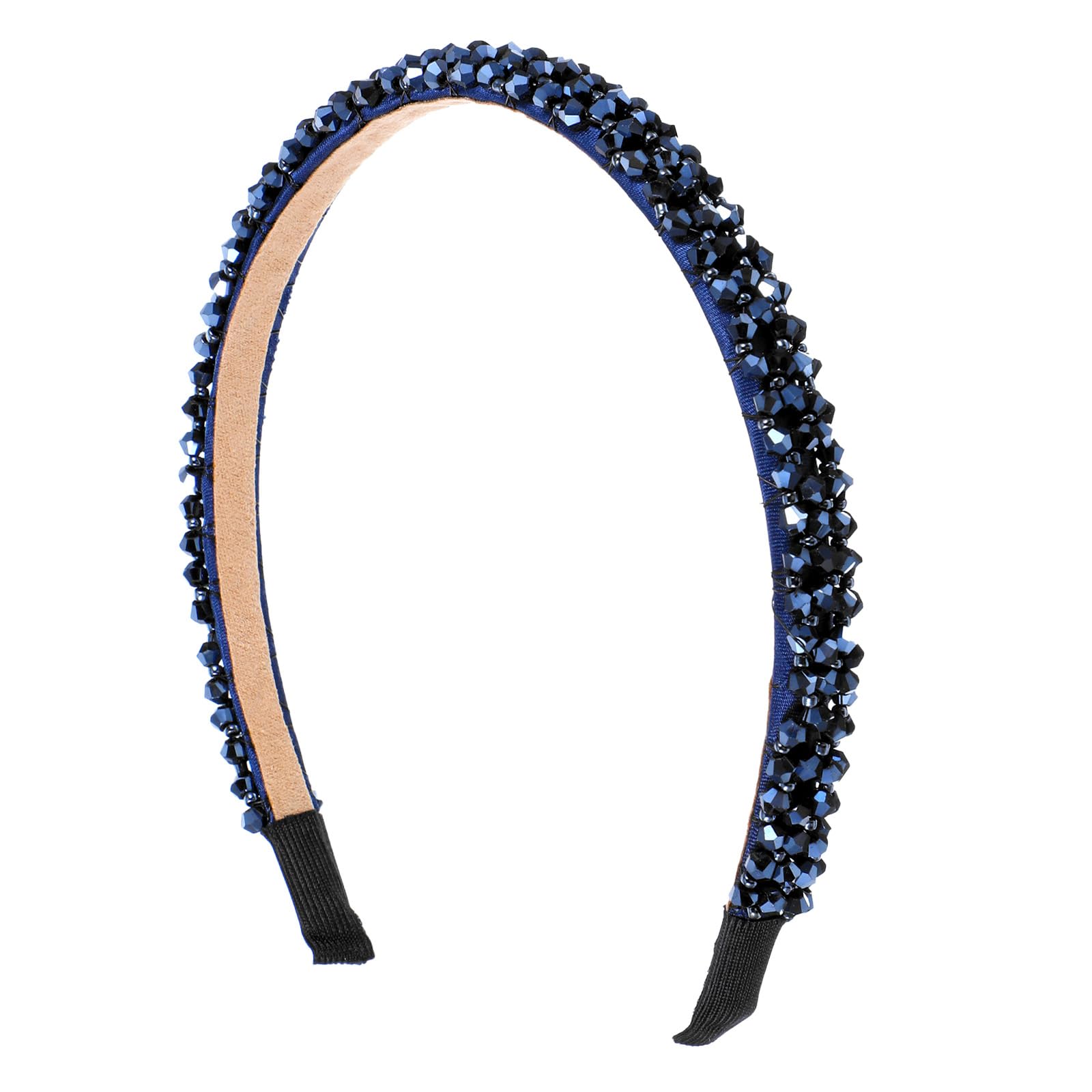 DOPENSPI diadema con cristales brillantes para un aspecto deslumbrante